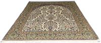 Morgenland Wollteppich Sarough Teppich handgeknüpft beige, rechteckig, 9 mm Höhe