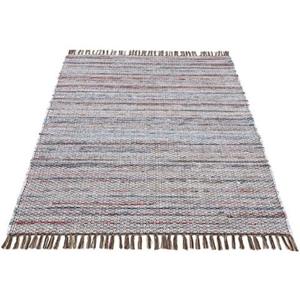 carpetfine Teppich "Kelim Chindi", rechteckig, handgewebter Wendeteppich mit Fransen, auch in Läufergrößen