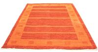 Morgenland Wollteppich Loribaft Teppich handgeknüpft rot, rechteckig, 18 mm Höhe, handgeknüpft