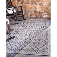 Home24 In- & outdoorvloerkleed Crosses III, Top Square