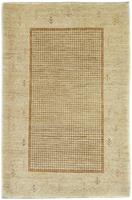 Morgenland Wollteppich Loribaft Teppich handgeknüpft beige, rechteckig, 18 mm Höhe, handgeknüpft