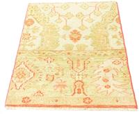 morgenland Wollteppich "Designer Teppich handgeknüpft beige", rechteckig, handgeknüpft