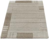 Morgenland Wollteppich Nepal Teppich handgeknüpft beige, rechteckig, 18 mm Höhe, handgeknüpft