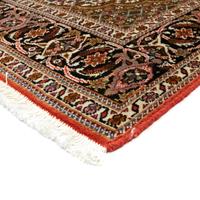 Morgenland Teppich Täbriz 40 Raj Teppich handgeknüpft rost, rechteckig, 7 mm Höhe, handgeknüpft