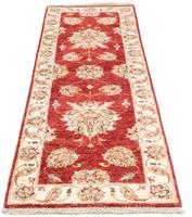 Morgenland Wollteppich Ziegler Teppich handgeknüpft rot, rechteckig, 6 mm Höhe