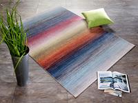 OCI DIE TEPPICHMARKE Vloerkleed Rainbow Stripe Bijzonder zacht door microvezel, woonkamer