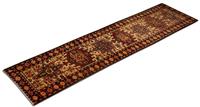 Morgenland Wollteppich Hamadan Teppich handgeknüpft rot, rechteckig, 8 mm Höhe, handgeknüpft