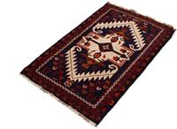 Wollteppich Belutsch Teppich handgeknüpft blau, morgenland, rechteckig, Höhe: 8 mm, handgeknüpft
