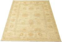Morgenland Wollteppich Ziegler Teppich handgeknüpft beige, rechteckig, 8 mm Höhe