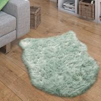Paco Home Vachtvloerkleed Playa 960 Imitatiebont, flokati-look, hoge pool, heerlijk zacht, unikleuren, ideaal in de woonkamer & slaapkamer