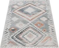 Paco Home Teppich Mabella 496, rechteckig, 4 mm Höhe, In- und Outdoor geeignet, Wohnzimmer