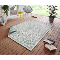 Northrugs Teppich LEYTE, rechteckig, 5 mm Höhe, In- und Outdoor geeignet, Wendeteppich, Wohnzimmer