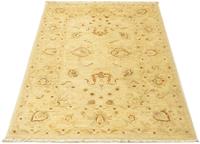 Morgenland Wollteppich Ziegler Teppich handgeknüpft beige, rechteckig, 8 mm Höhe