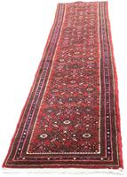 Morgenland Wollteppich Hosseinabad Teppich handgeknüpft rot, rechteckig, 8 mm Höhe, handgeknüpft