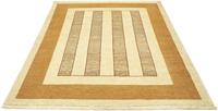 Morgenland Wollteppich Loribaft Teppich handgeknüpft beige, rechteckig, 18 mm Höhe, handgeknüpft