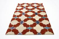 morgenland Wollteppich "Designer Teppich handgetuftet beige", rechteckig