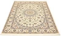 Morgenland Teppich Nain 6la Teppich handgeknüpft beige, rechteckig, 7 mm Höhe, handgeknüpft