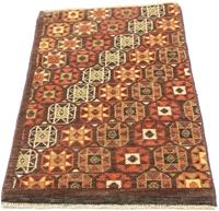 Morgenland Wollteppich Designer Teppich handgeknüpft braun, rechteckig, 6 mm Höhe, handgeknüpft