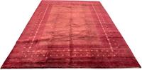 Morgenland Wollteppich Loribaft Teppich handgeknüpft rot, rechteckig, 15 mm Höhe, handgeknüpft