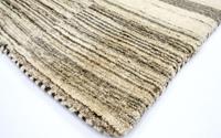 Morgenland Wollteppich Loribaft Teppich handgewebt beige, rechteckig, 15 mm Höhe, Kurzflor