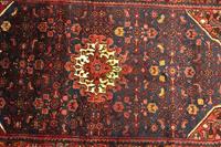 Morgenland Wollteppich Hamadan Teppich handgeknüpft orange, rechteckig, 8 mm Höhe, handgeknüpft