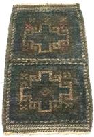 Morgenland Wollteppich Afghan Teppich handgeknüpft blau, rechteckig, 7 mm Höhe