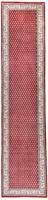 Morgenland Wollteppich Mir Teppich handgeknüpft rot, rechteckig, 10 mm Höhe