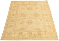 Morgenland Wollteppich Ziegler Teppich handgeknüpft beige, rechteckig, 8 mm Höhe