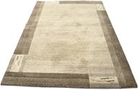 Morgenland Wollteppich Nepal Teppich handgeknüpft beige, rechteckig, 18 mm Höhe, handgeknüpft