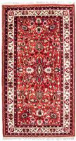 Morgenland Wollteppich Keshan Teppich handgeknüpft rot, rechteckig, 10 mm Höhe