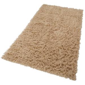 Böing Carpet Wollteppich "Flokati 1500 g", rechteckig, Handweb Teppich, Uni-Farben, reine Wolle, handgewebt