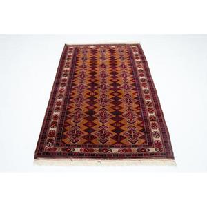 Morgenland Teppich Belutsch Teppich handgeknüpft blau, rechteckig, 6 mm Höhe, handgeknüpft