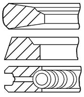 Zuigerveerset GOETZE 08-112100-00