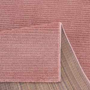 Carpet City Teppich Fancy, rechteckig, 12 mm Höhe, Kurzflor, Einfarbig, 3D-Optik, Wohnzimmer