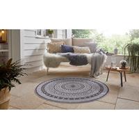 Leonique Vloerkleed Sia Mandala vloerkleed, boho, weerbestendig & uv-bestendig, bijzonder plat