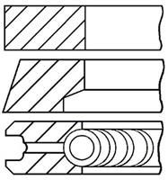 Zuigerveerset GOETZE 08-118006-00