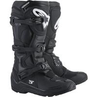 Alpinestars Tech 3 Enduro, Adventure motorlaarzen, Zwart