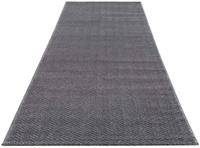 Carpet City Teppich Fancy, rechteckig, 12 mm Höhe, Kurzflor, Einfarbig, 3D-Optik, Wohnzimmer