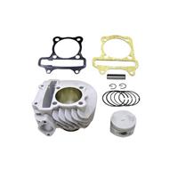 Cilinder + zuiger aluminium snel GY-6 61mm 4-takt