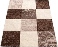 Paco Home Teppich Inferno 757, rechteckig, 17 mm Höhe, Kurzflor mit wohnlichem Design, Wohnzimmer
