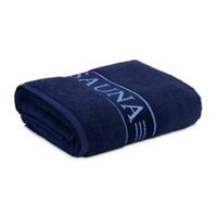 Frottana Saunatuch Sauna black denim Gr. 80 x 200