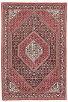 Morgenland Seidenteppich Bidjar Medaillon 156 x 88 cm, rechteckig, 1,5 mm Höhe, Unikat mit Zertifikat