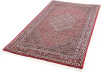 Morgenland Seidenteppich Bidjar Medaillon 173 x 110 cm, rechteckig, 1,5 mm Höhe, Unikat mit Zertifikat