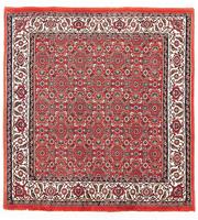 Morgenland Seidenteppich Bidjar Medaillon 165 x 110 cm, rechteckig, 1,5 mm Höhe, Unikat mit Zertifikat