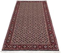 Morgenland Seidenteppich Bidjar Medaillon 200 x 130 cm, rechteckig, 1,5 mm Höhe, Unikat mit Zertifikat