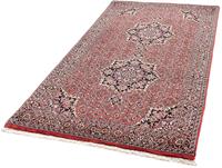 Morgenland Seidenteppich Bidjar Medaillon 180 x 112 cm, rechteckig, 1,5 mm Höhe, Unikat mit Zertifikat