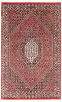 Morgenland Seidenteppich Bidjar Medaillon 178 x 109 cm, rechteckig, 1,5 mm Höhe, Unikat mit Zertifikat