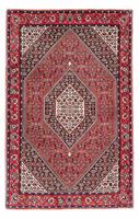 Morgenland Seidenteppich Bidjar Medaillon 185 x 112 cm, rechteckig, 1,5 mm Höhe, Unikat mit Zertifikat