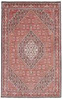 Morgenland Seidenteppich Bidjar Medaillon 178 x 107 cm, rechteckig, 1,5 mm Höhe, Unikat mit Zertifikat