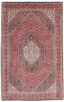 Morgenland Seidenteppich Bidjar Medaillon 181 x 109 cm, rechteckig, 1,5 mm Höhe, Unikat mit Zertifikat